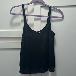 Satin tank top